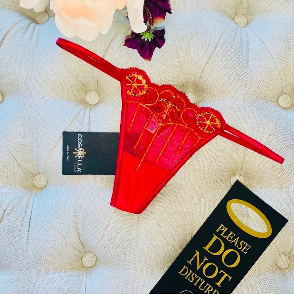 💫RARE Designer Italian G-String Panty